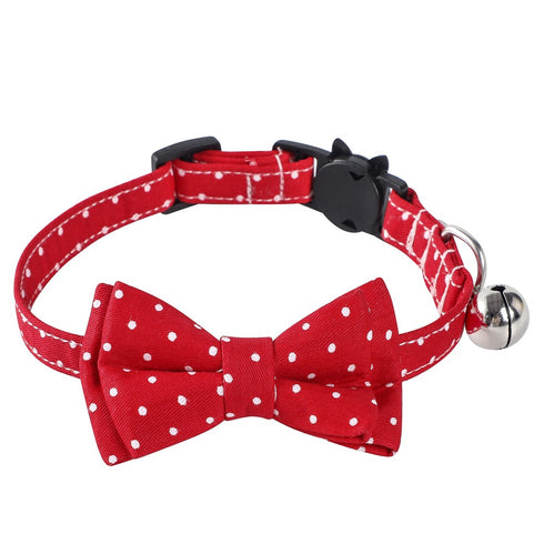 Cat Scarf Collar with Bow Tie and Bell